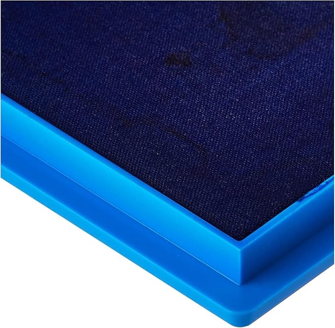 Pelikan Stamp Pad No. 2, Plastic Case – Blue Ink (11x7 cm)