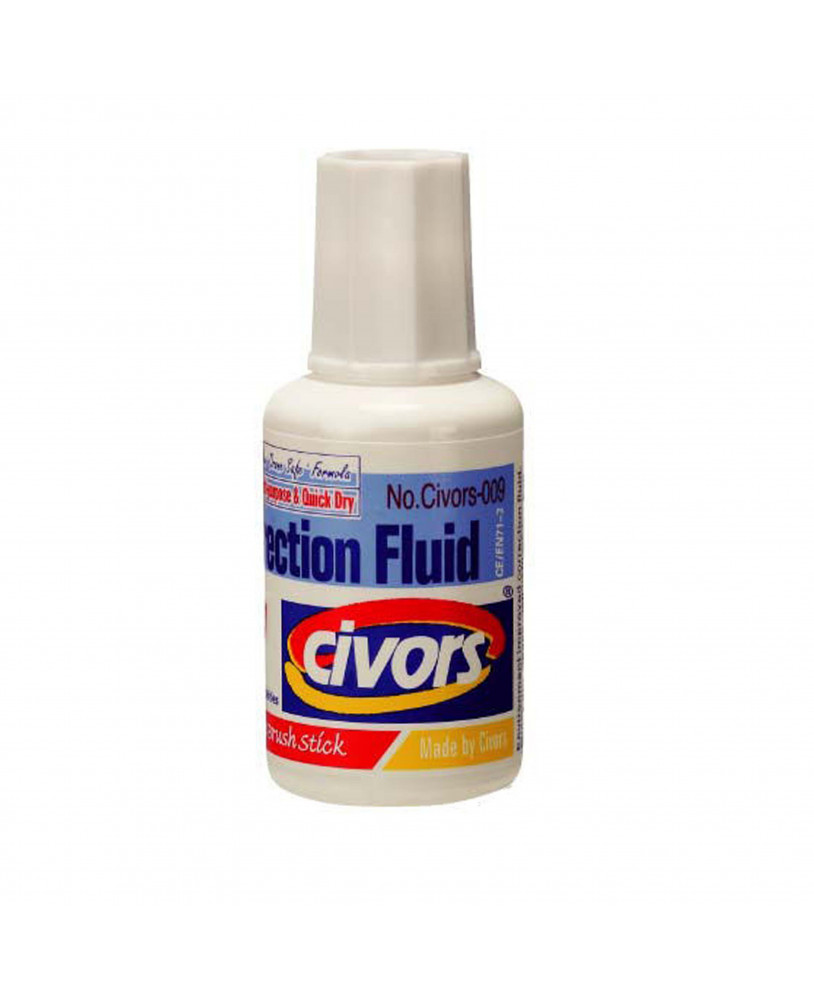 Civors Correction Fluid – High Opacity & Fast Drying
