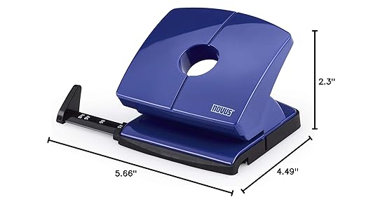 Novus B220 Desktop Paper Punch – 20 Sheet Capacity