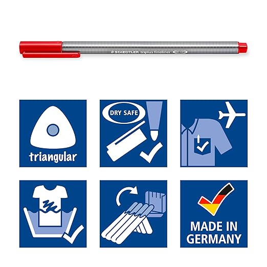 Staedtler Triplus Fineliner 334 SB10 Set (10 Colors)
