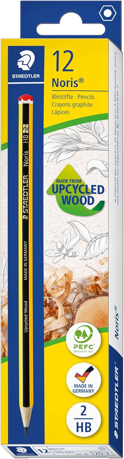 STAEDTLER 120-2 Noris Graphite Pencils - HB (Box of 12)