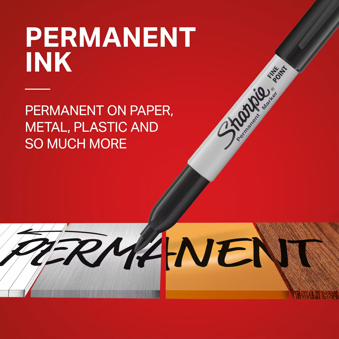 Sharpie Fine Point Permanent Markers (12-Count Box)