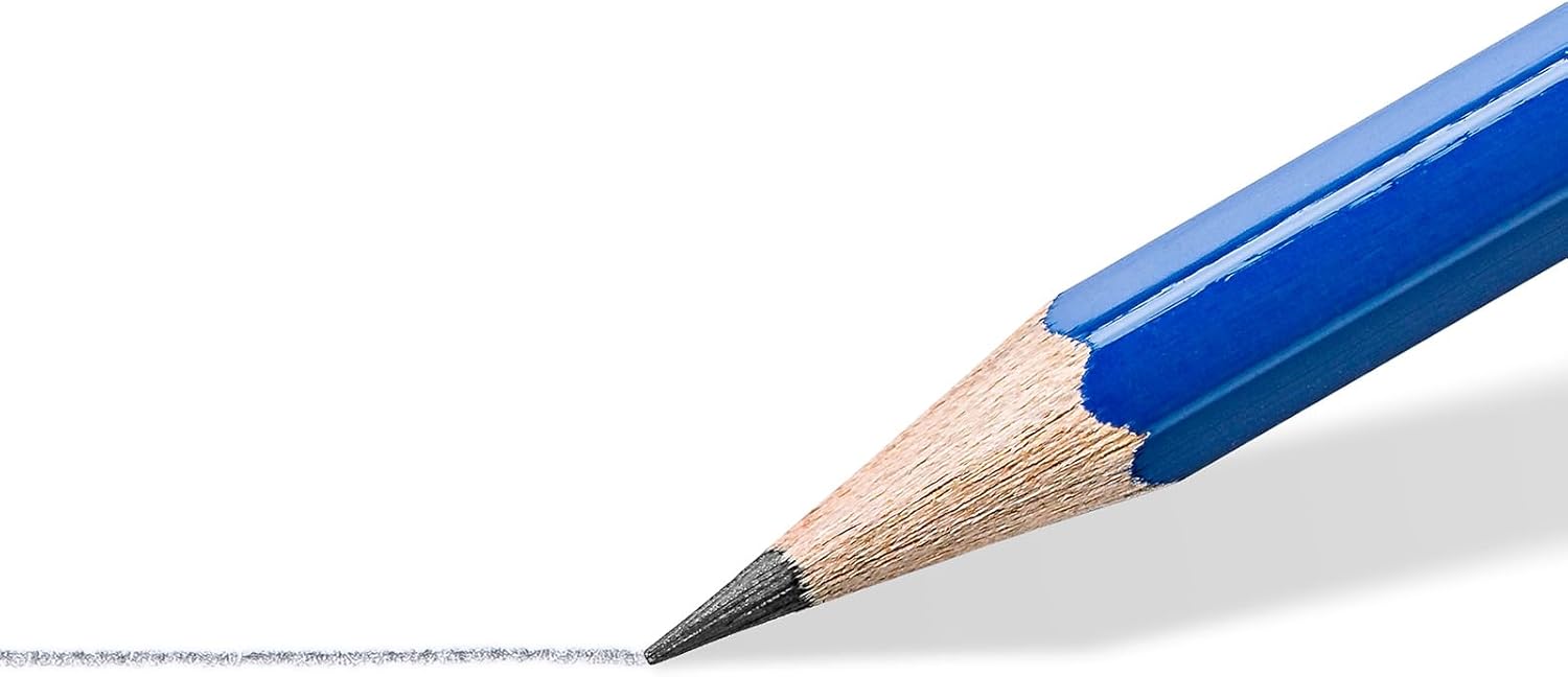 Staedtler Noris 132 HB Pencils with Eraser (Box of 12)