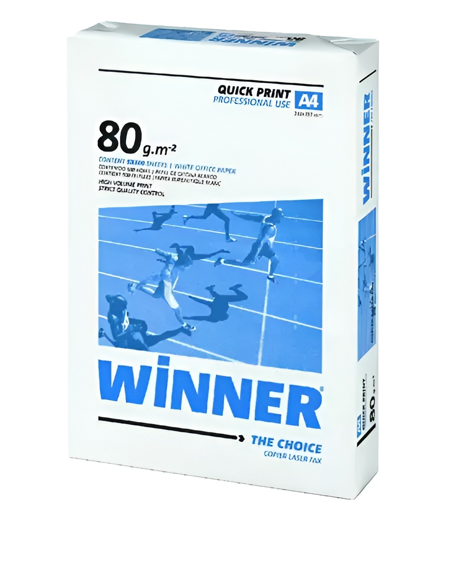 Winner A4 Photocopy Paper 80gsm (500 Sheets)