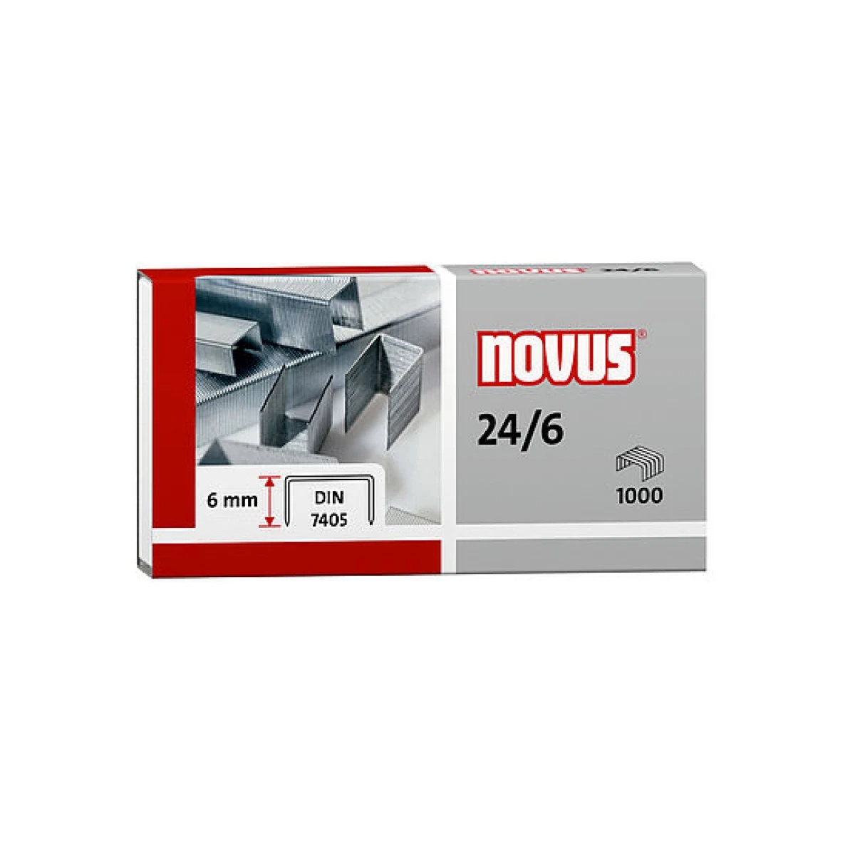 Novus 24/6 Staples (Box of 1000)