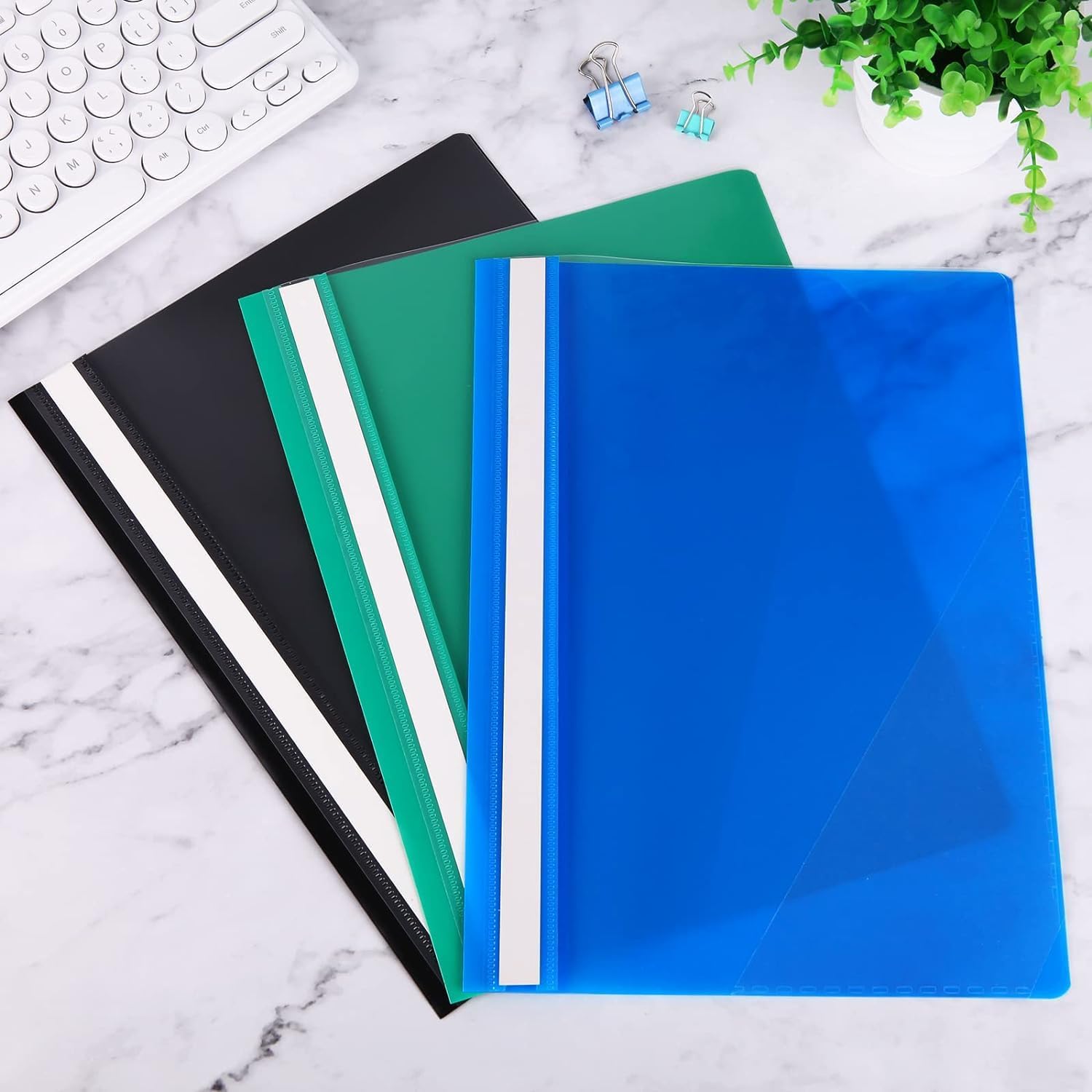 A4 Transparent File With Multi Color