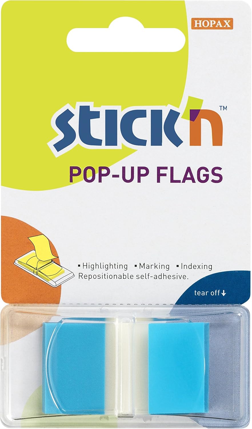 Stick’N Pop-Up Index Flags – Assorted Colors