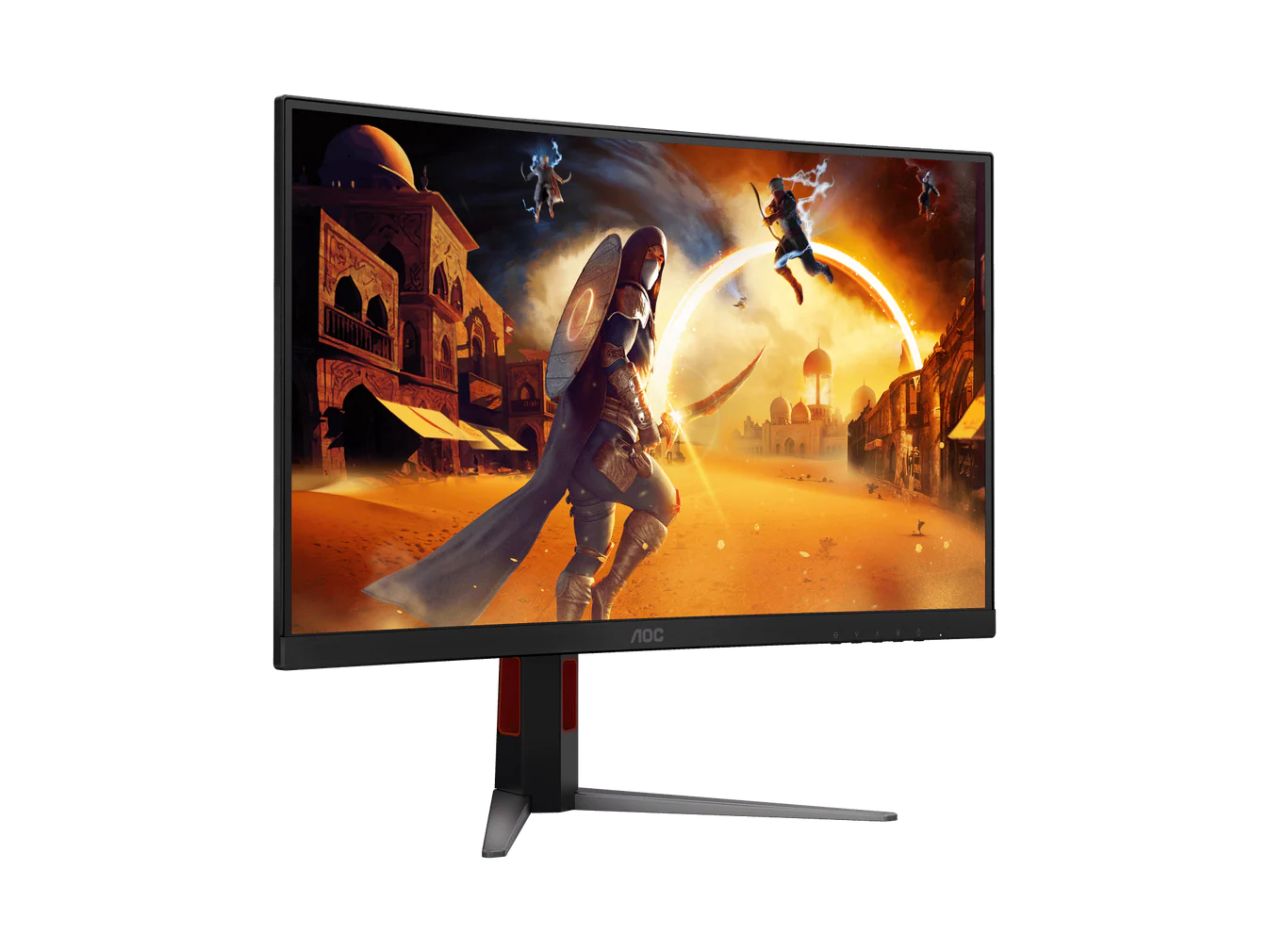 AOC C27G4Z 27" Curved Gaming Monitor – FHD Fast VA, 280Hz, 0.3ms, Adaptive Sync, 1500R, HDR10