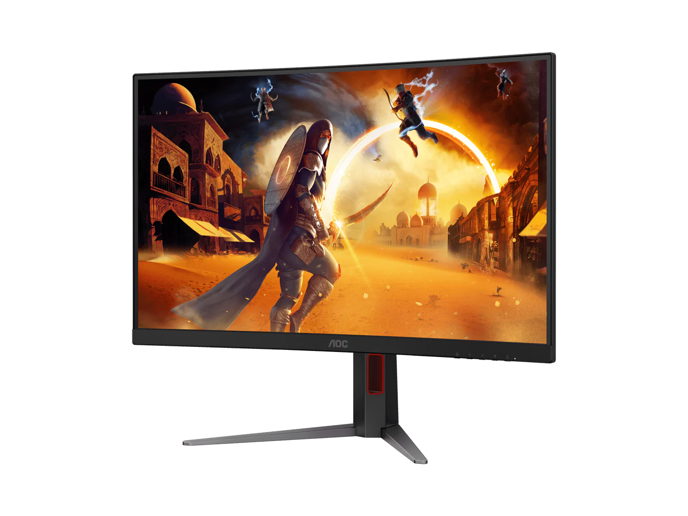 AOC C27G4Z 27" Curved Gaming Monitor – FHD Fast VA, 280Hz, 0.3ms, Adaptive Sync, 1500R, HDR10
