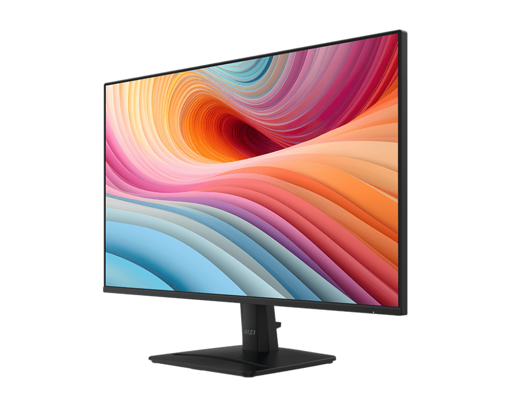 MSI PRO MP275 E2 – 27" FHD IPS, 120Hz, 1ms, 1500:1 Contrast, Built-in Speakers, EyesErgo, Black