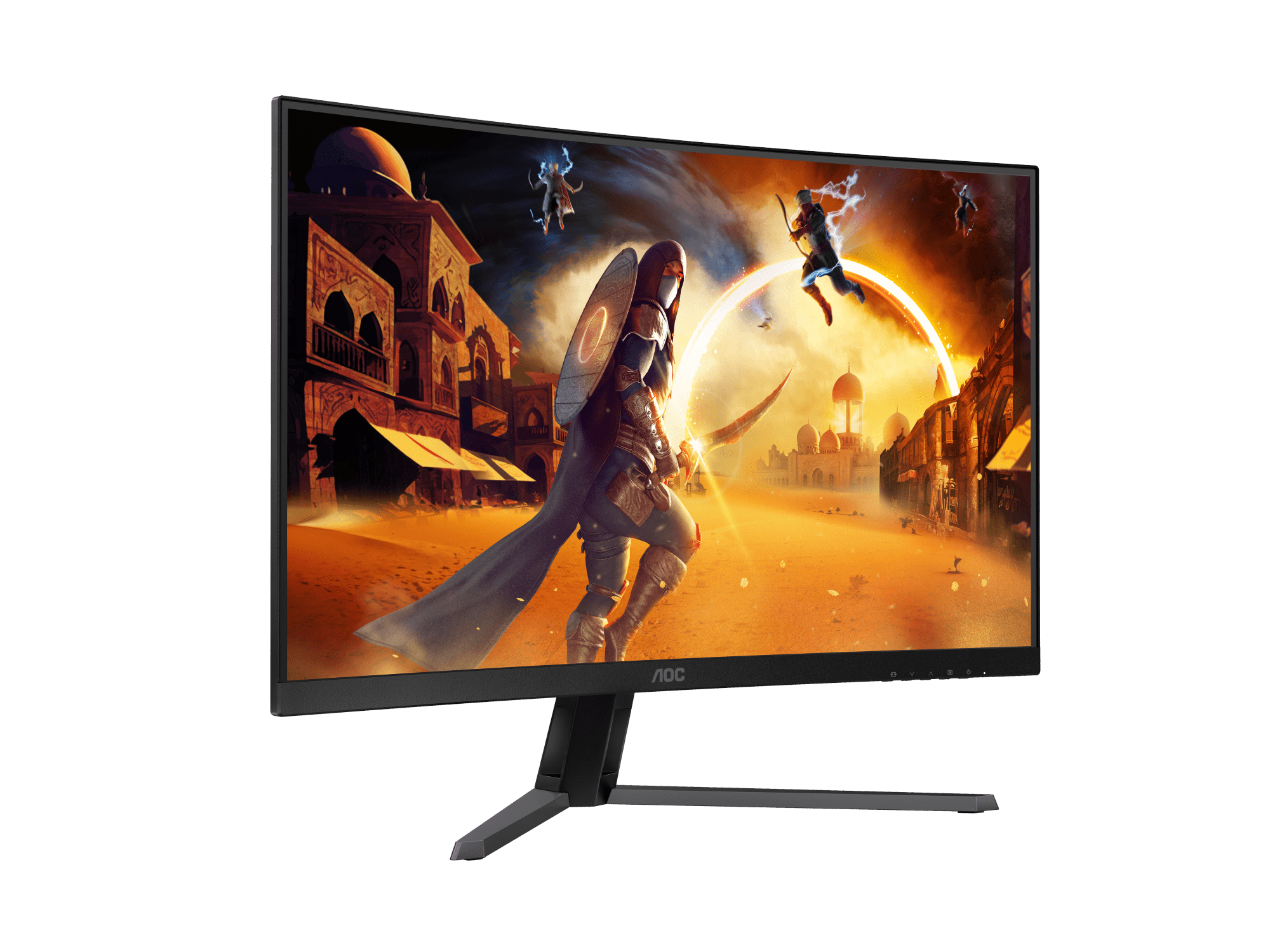 AOC CQ32G4E 31.5" Curved Gaming Monitor – QHD (2560x1440), 180Hz, 0.5ms, VA Panel, Adaptive Sync