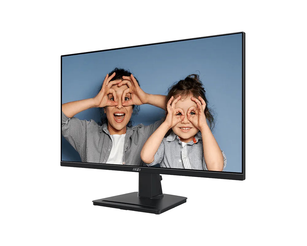 MSI PRO MP275Q 27" IPS Professional Monitor – QHD (2560x1440), 100Hz, HDR Ready, Built-In Speakers, HDMI & DP, Black
