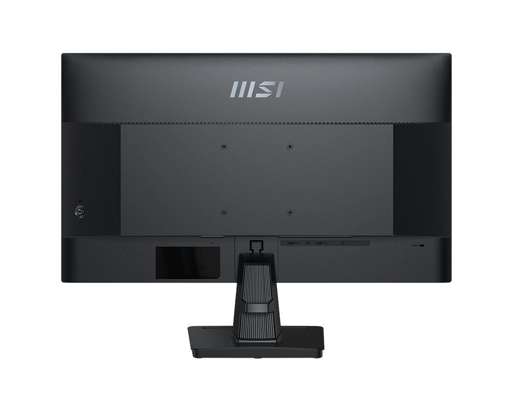 MSI PRO MP275Q 27" IPS Professional Monitor – QHD (2560x1440), 100Hz, HDR Ready, Built-In Speakers, HDMI & DP, Black