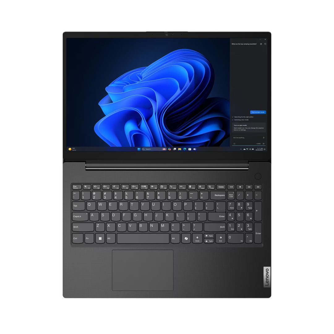 Lenovo V15 G5 IRL 15.6" FHD Business Laptop — Intel Core i3-1315U, 8GB RAM, 512GB SSD, Business Black