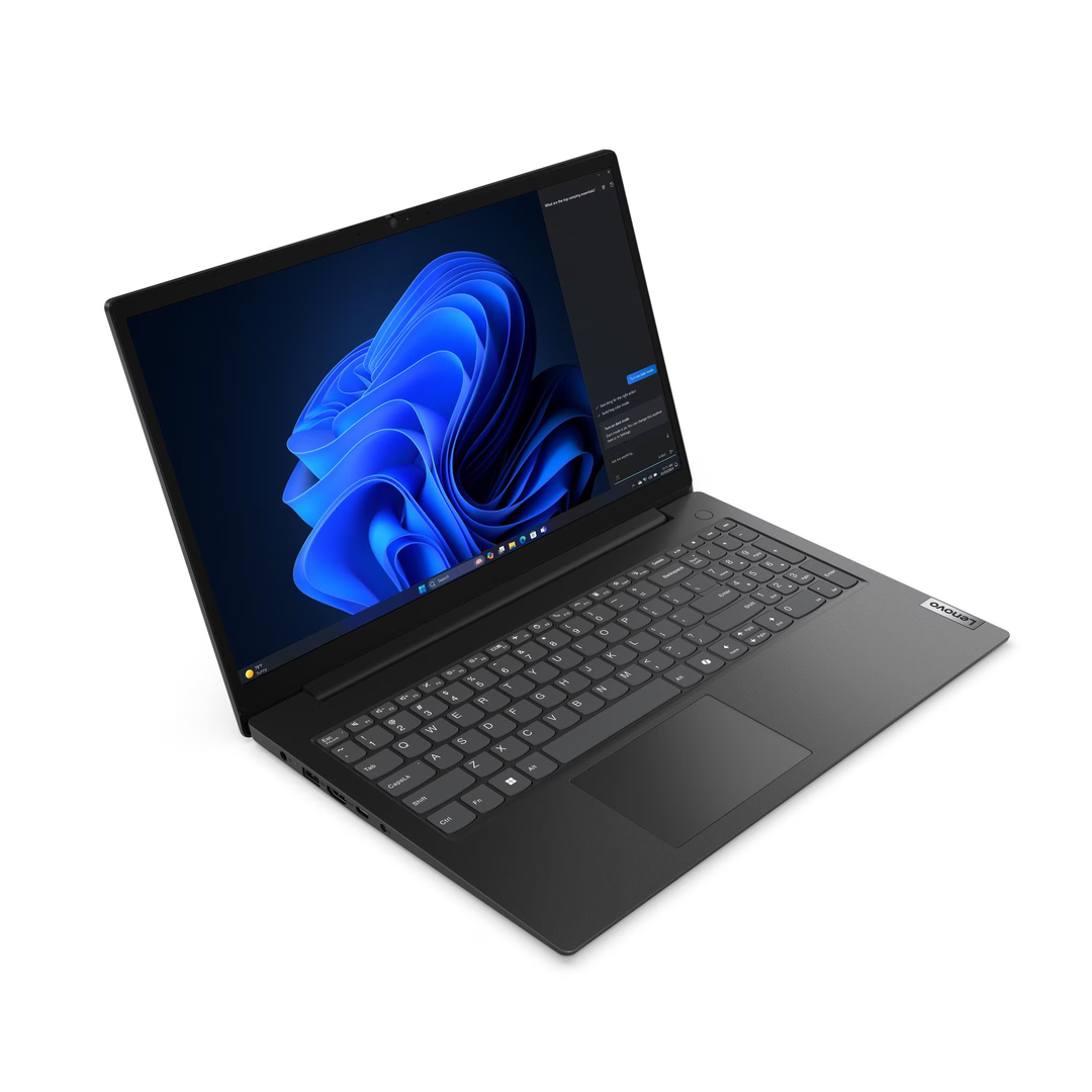 Lenovo V15 G5 IRL 15.6" FHD Business Laptop — Intel Core i3-1315U, 8GB RAM, 512GB SSD, Business Black