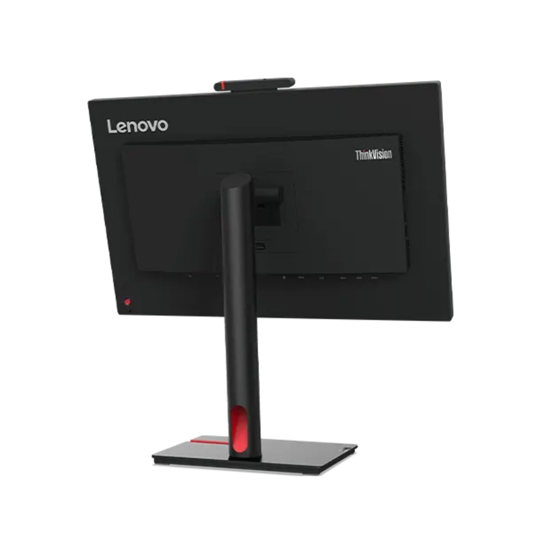 Lenovo ThinkVision T24v-30 24" FHD IPS Monitor with Webcam – 75Hz, 4ms, Raven Black