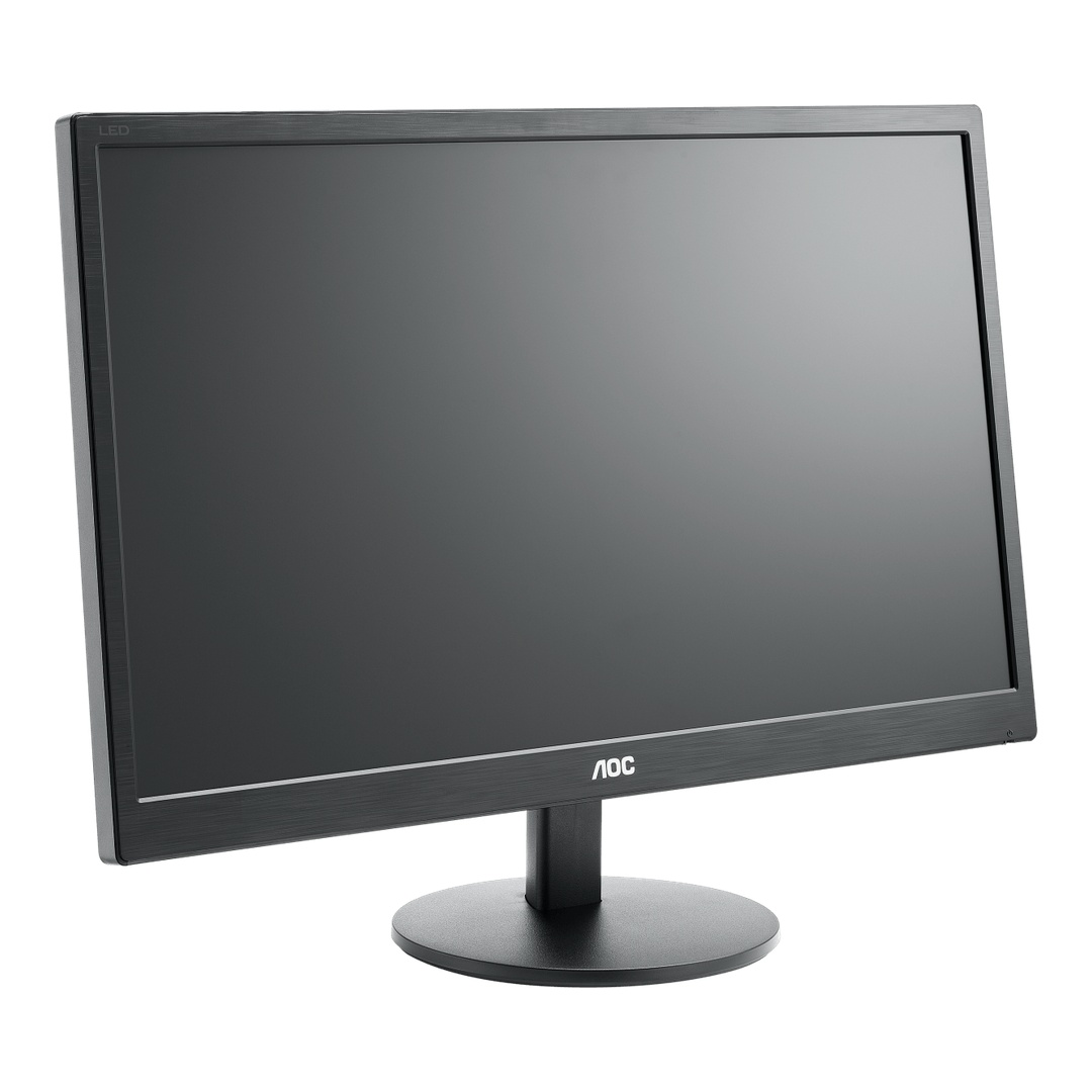 AOC E2070SWN 19.5" TN Monitor – HD+, 60Hz, VGA, Black